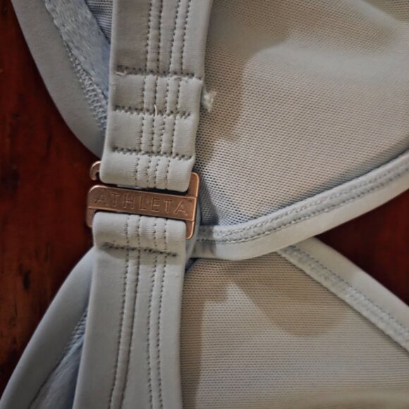 ATHLETA BRA CUP WRAP HALTER BIKINI TOP 36 D/DD - Picture 4 of 4